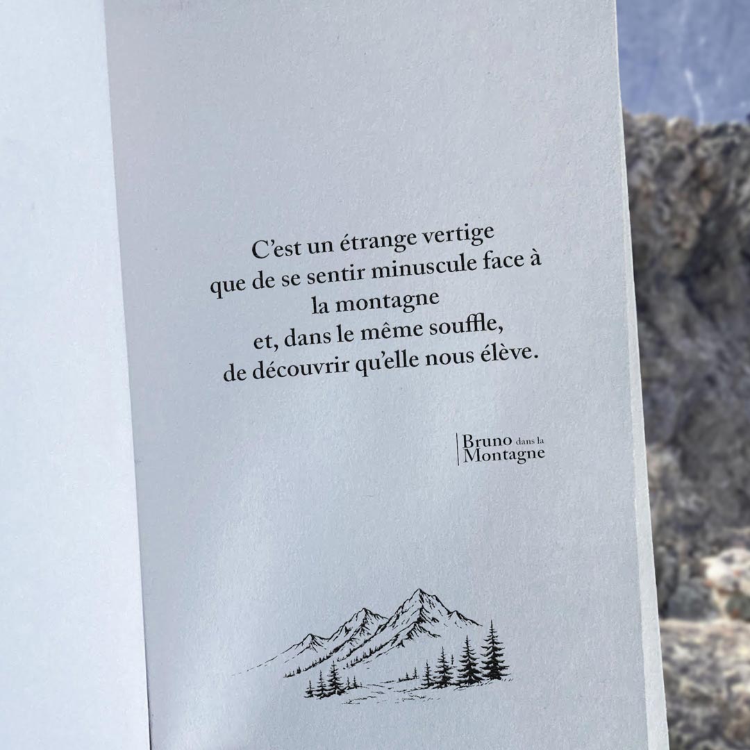 Citation sur la montagne